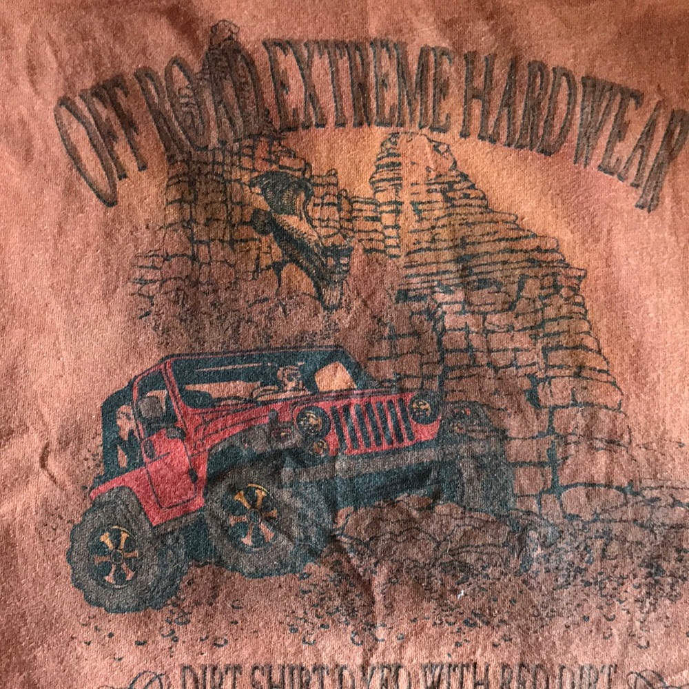 Large-Real dirt t-shirt